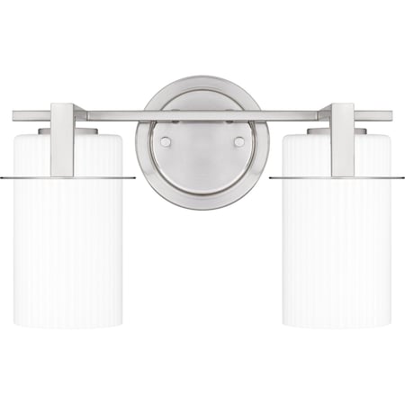Quoizel Seymour Bath 2 Lights Brushed Nickel SEY8614BN